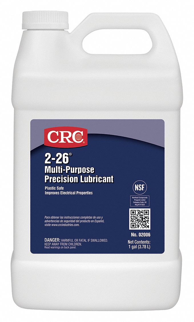CRC Electrical Lubricant, 50° to 250°F, No Additives, Net Fill 1 gal