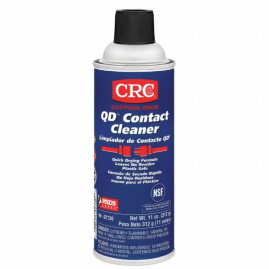 CRC Contact Cleaner, Aerosol Can, Alcohol 13P44102130 Grainger