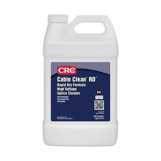 CRC, Jug, 1 gal, Electrical Cable Cleaner 13P44302152 Grainger