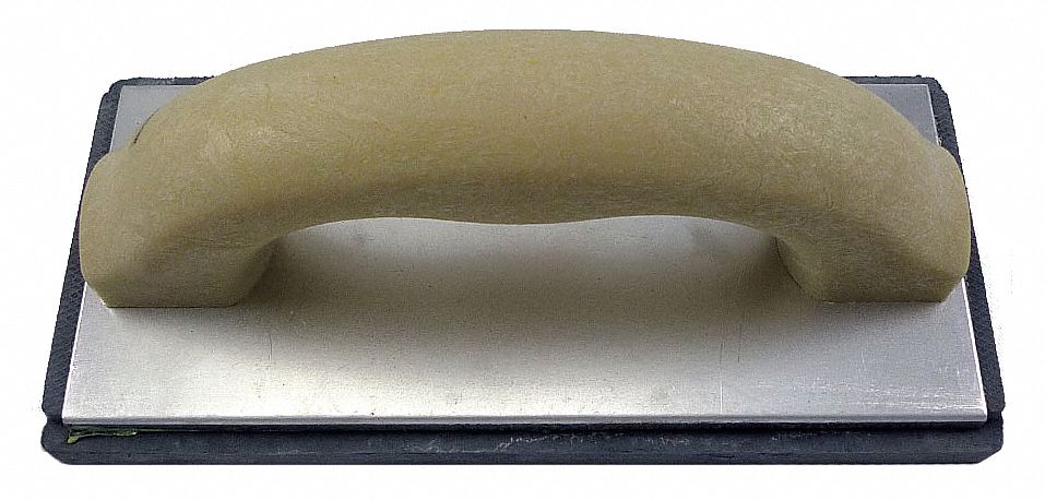 MOLDED RUBBER FLOAT,8 X 4 X5/8 IN,R