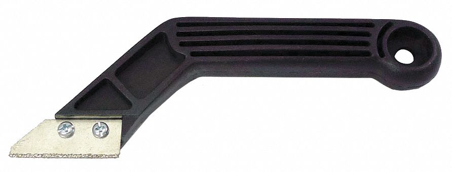 GROUT REMOVER, HANDLE MATERIAL PLASTIC, 2 IN BLADE, BLACK