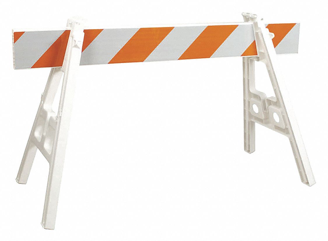 CORTINA Type 1 Barricade,96 In. L - Traffic Barricades - 13P869|97-01 ...