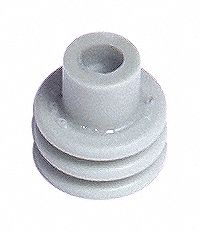 TERMINAL PACK, OEM PART #12010293, WIRE RANGE 16-14 GAUGE, GREY, SILICONE, PK10