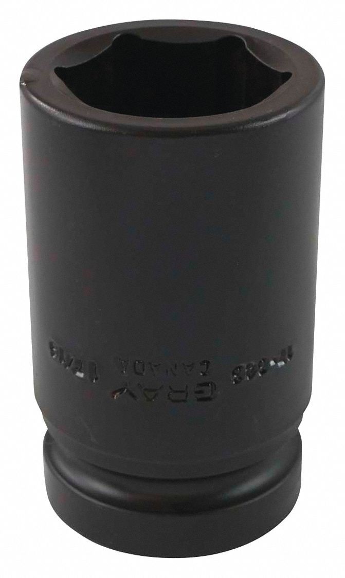 IMPACT SOCKET, 1IN DR, 7-7/16IN 6PT