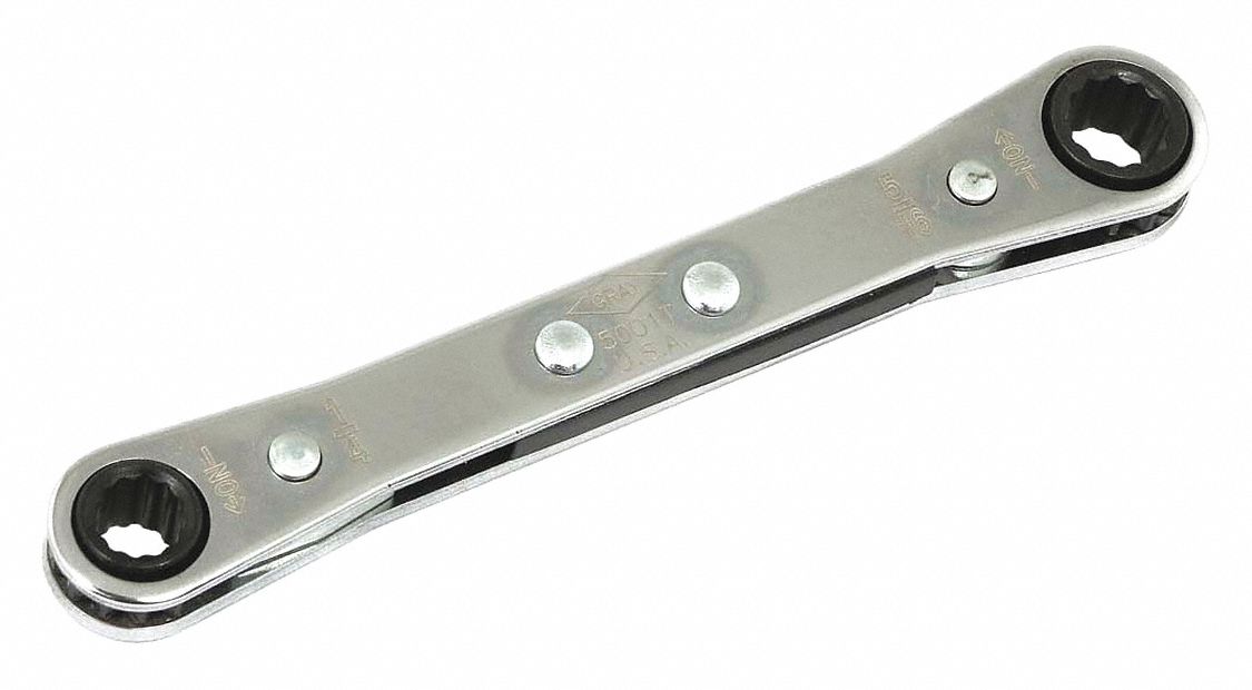 WRENCH RATCH BOX 1/4X5/16 12 PT FLA