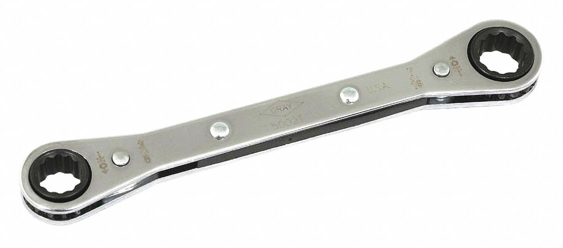 WRENCH RATCH BOX 3/8X7/16 12 PT FLA
