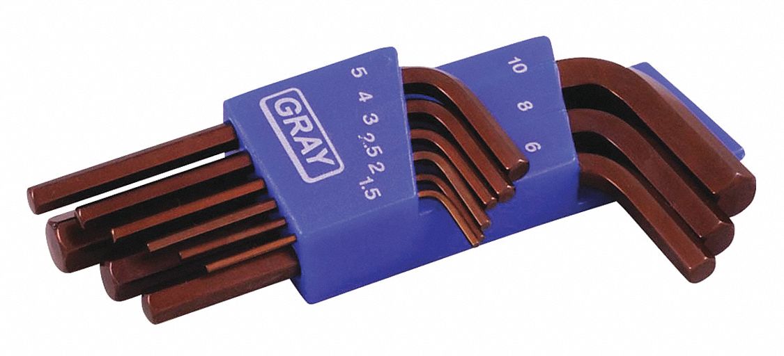 HEX KEY SET S2 SHORT METRIC