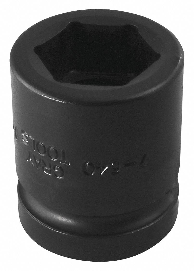 SOCKET 1-1/4INX1IN DR 6 PT REG. IMP