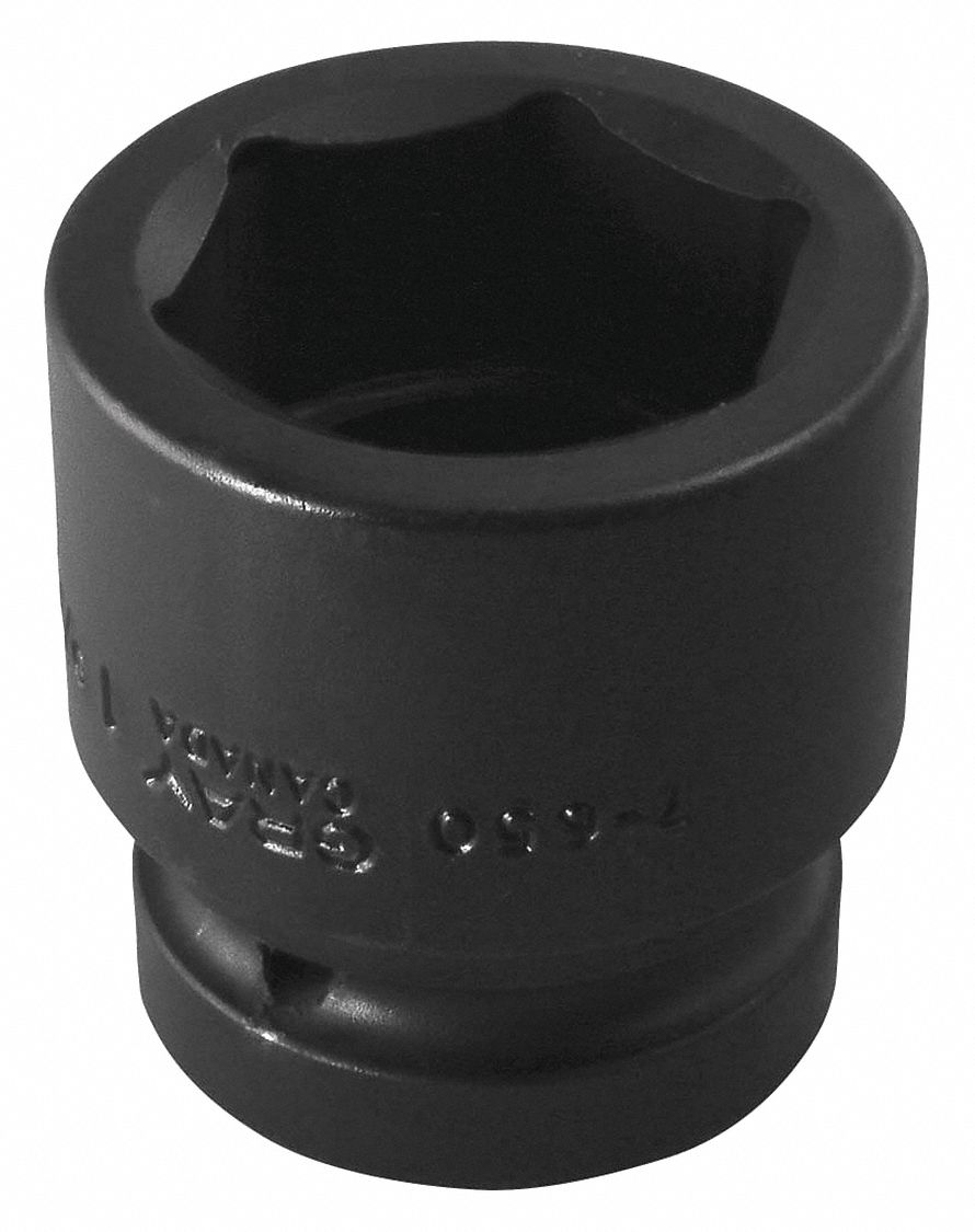SOCKET 1-9/16INX1IN DR 6 PT REG. IM