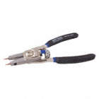 SNAP RING PLIERS, INTERNAL/EXTERNAL CONVERTIBLE, SPRING LOADED, 6 IN