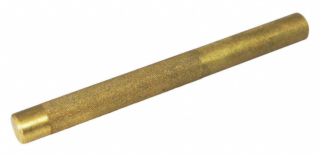 DRIFT PUNCH, ¾ IN TIP, KNURLED GRIP, METRIC, NON-SPARKING, 8 IN L, 1.1 LB WEIGHT