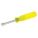 NUT DRIVER, 8 MM, HIGH-VISIBILITY, OIL/SOLVENT RESISTANT, AMBER, 6 3/4 X 1 X 1 IN, PLASTIC