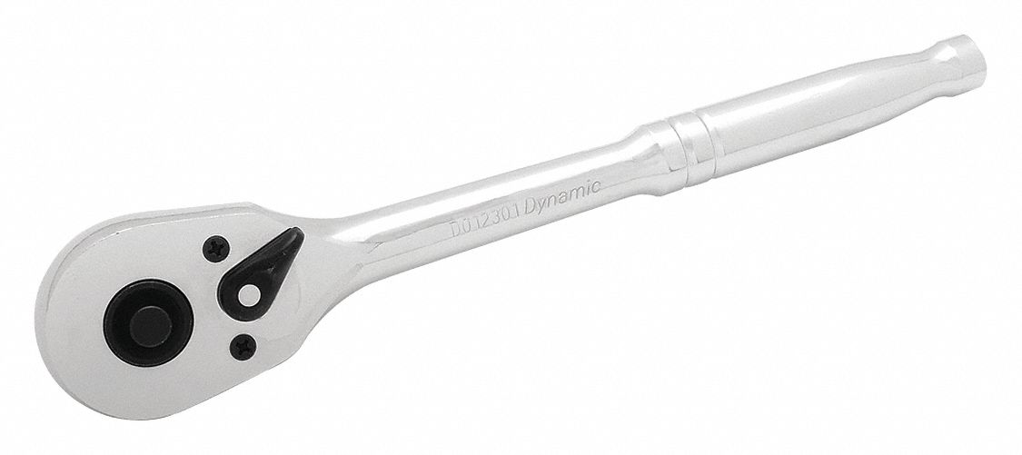 RATCHET 45T 1/2DR CHROME HNDL