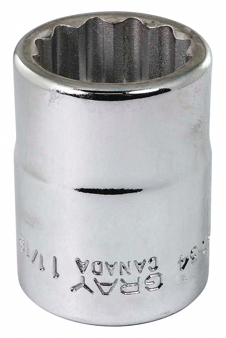 DOUILLE 1-1/16POXPR3/4PO 12PANS REG