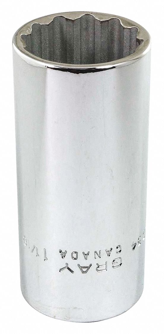 DOUILLE 1-1/16XPR1/2PO 12P PROF 3.