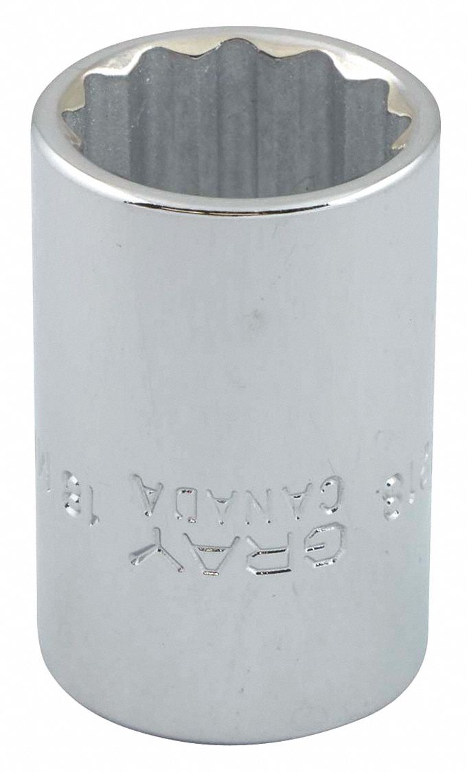 CREUX 18MMX1/2IN DR 12 PINTE 38MM O