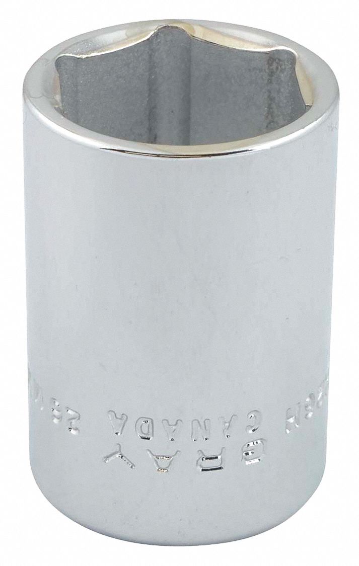 SOCKET 26MMX1/2IN DR 6 PT 38MM OAL