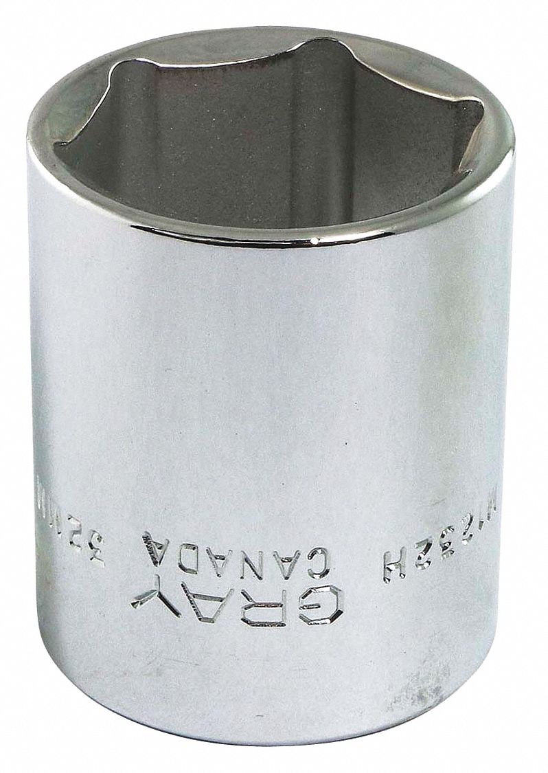 CREUX 32MMX1/2IN DR 6 PINTE 38MM OA