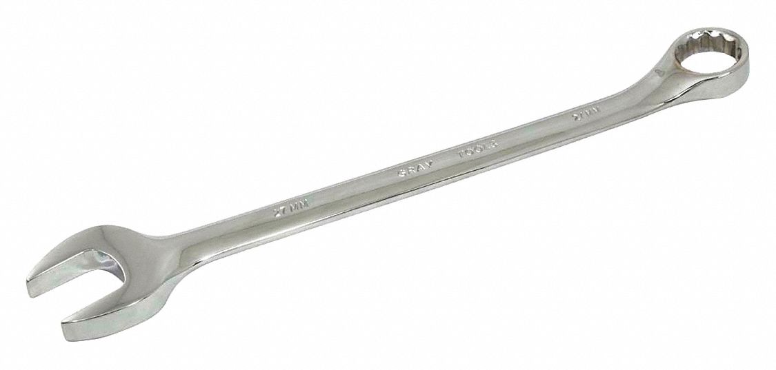WRENCH COMBO 27MM 12 PT CHROME