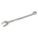 COMBINATION WRENCH, STRAIGHT, ANTI-SLIP, NON-REVERSIBLE, 12 PT, 391 MM, STEEL/CHROME