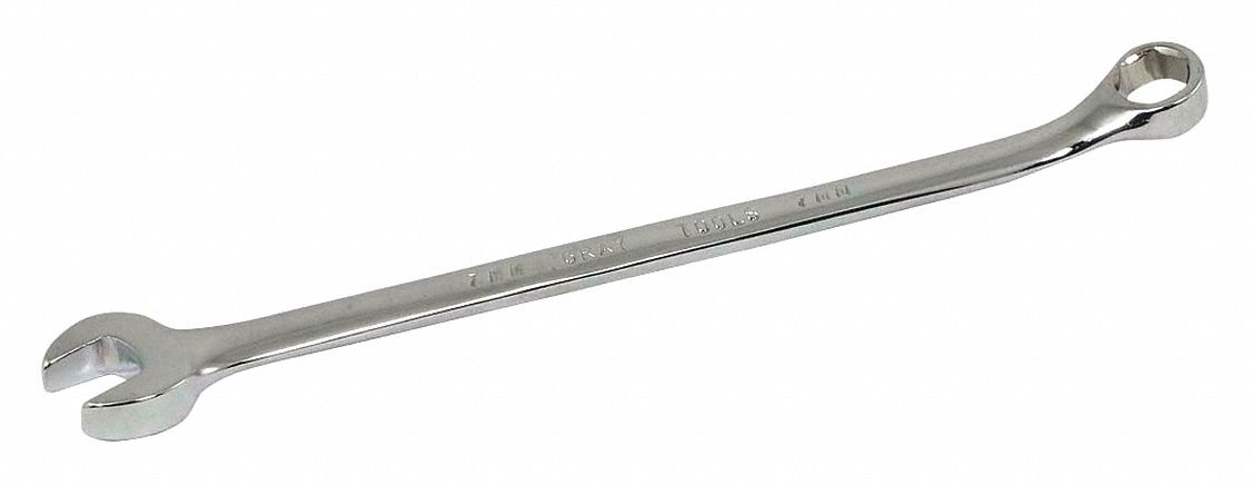 CLE COMBINEE 7MM 6 PT CHROME