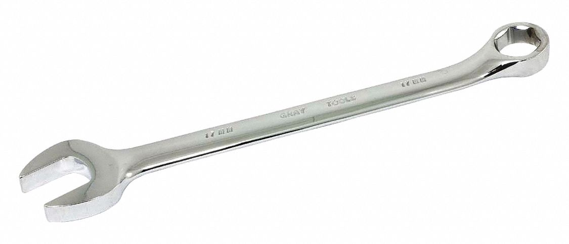 WRENCH COMBO 17MM 6 PT CHROME