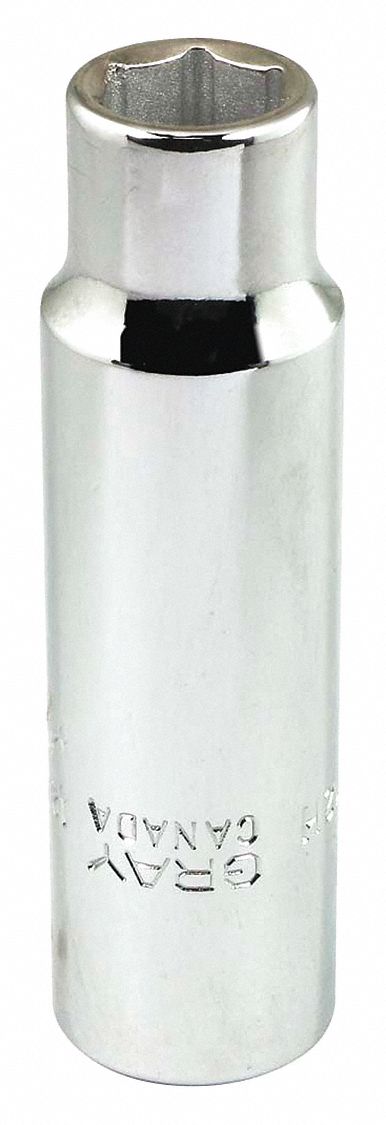 CREUX 12MMX1/2IN DR CHROME DE DP DE