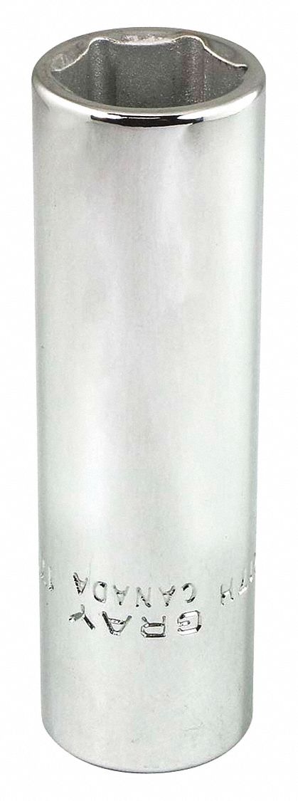 CREUX 17MMX1/2IN DR CHROME DE DP DE