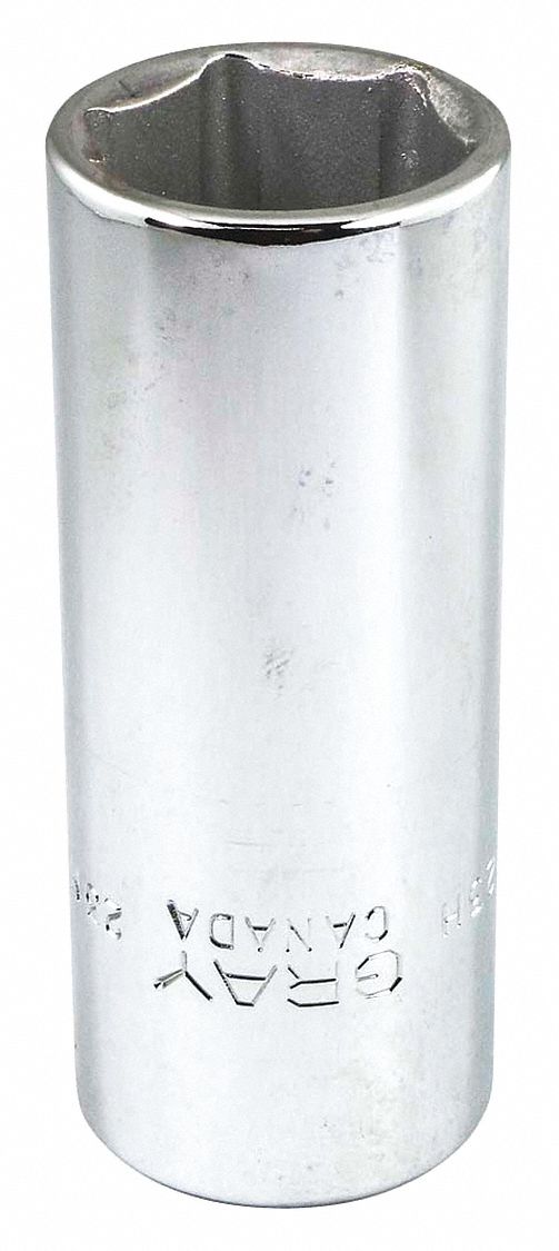 SOCKET 23MMX1/2IN DR 6 PT DP CHROME
