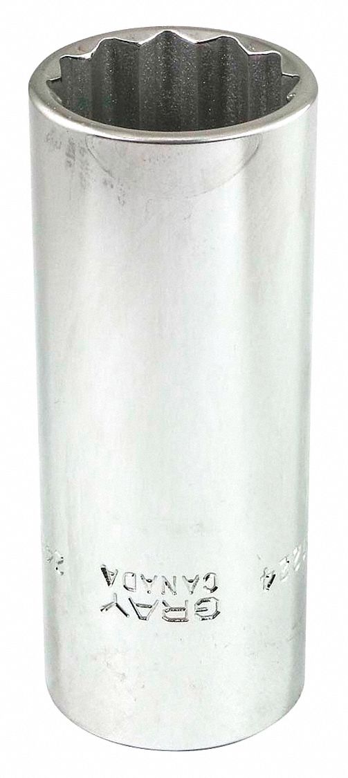 CREUX 24MMX1/2IN DR DP CHROM DE 12