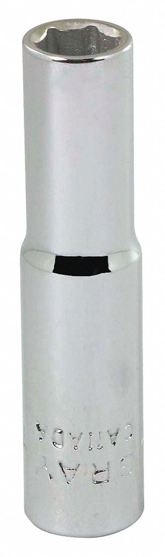 CREUX 7MMX1/4IN DR CHROME DE DP DE