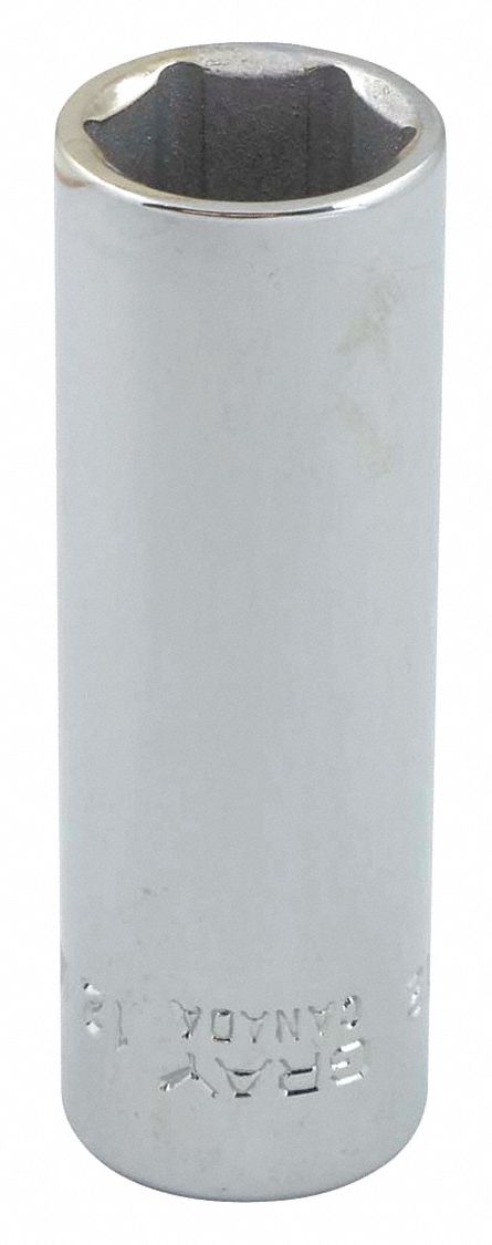 CREUX 12MMX1/4IN DR CHROME DE DP DE