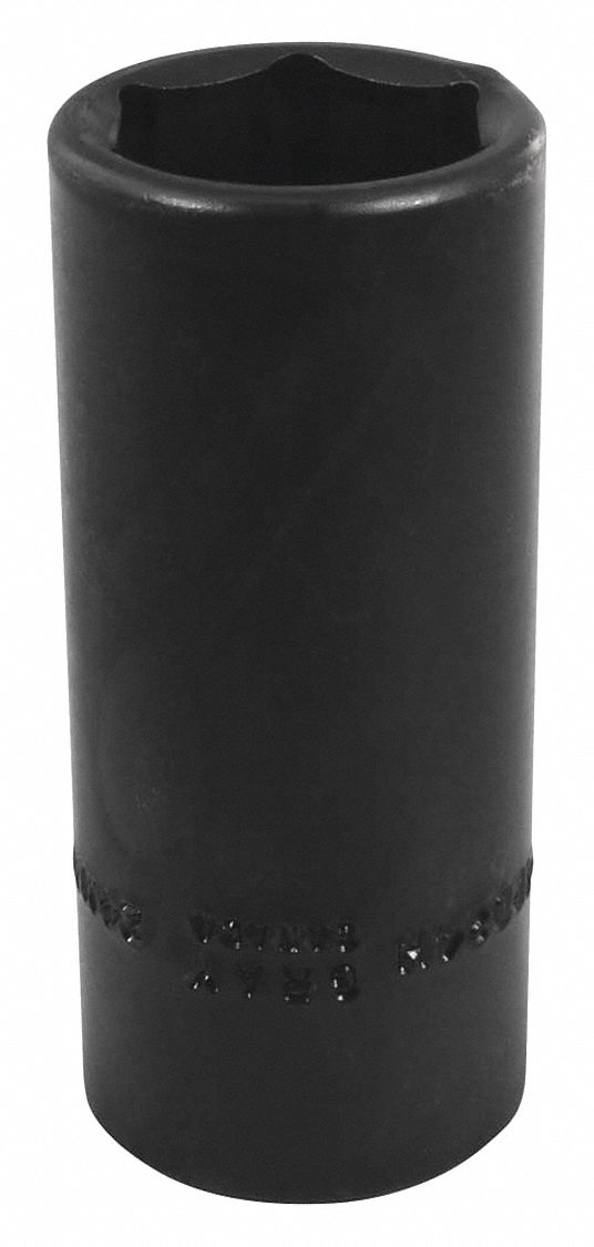 DOUILLE À CHOCS,6 PANS,DOUILLE PROFONDE,DOUILLE DE 24 MM X 1/2 PO