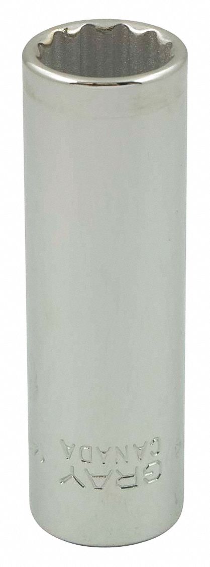 SOCKET 14MMX3/8 DR 12 PT DP CHROME
