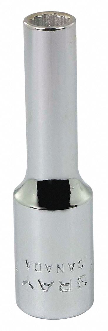 SOCKET 7MMX3/8 DR 12 PT DP CHROME