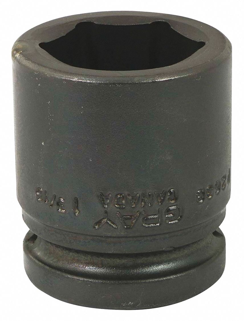 SOCKET 1-3/16INX3/4IN DR 6 PT REG I