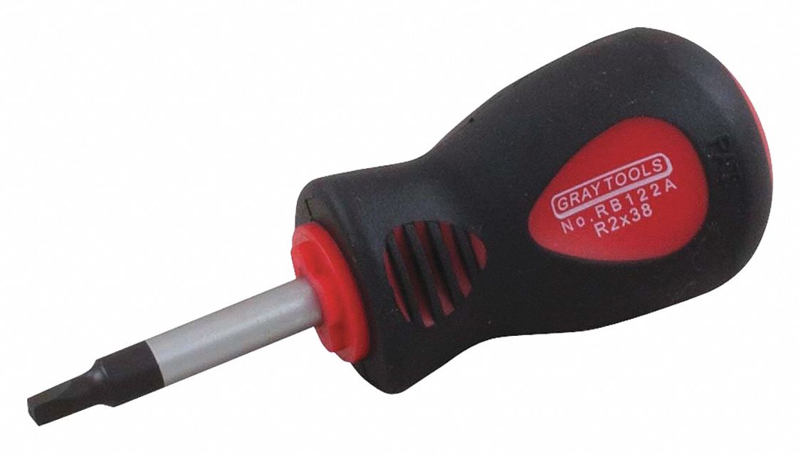 SCREWDRIVER ROBERTSON STUBBY 1 TIP