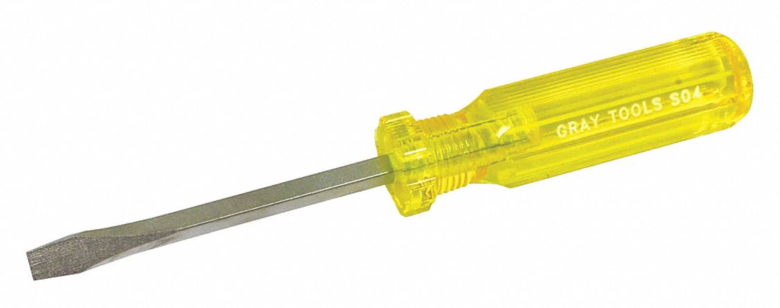 SCREWDRIVER SLOTTED 4IN SQ BLADE