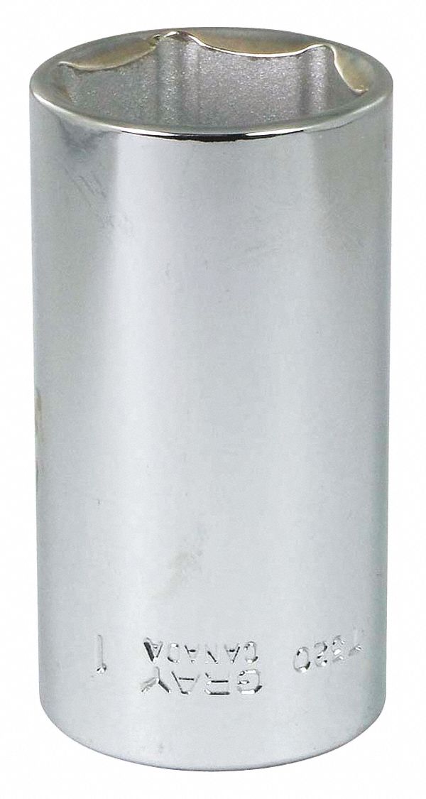 SOCKET 1INX3/8IN DR 6 PT DP SAE