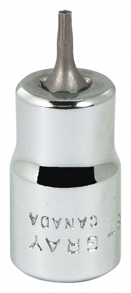 TETE HEXALOBEE CREUSE 3/8IN DR T8 T