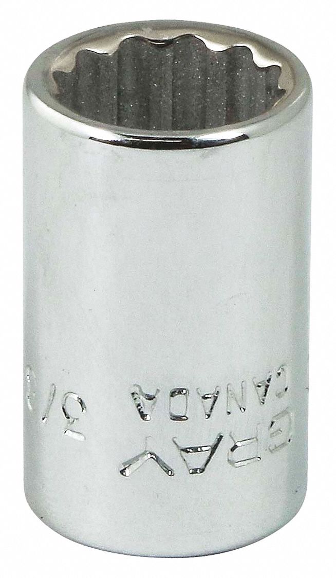CREUX 3/8INX1/4IN DR REPERAGE CHR D