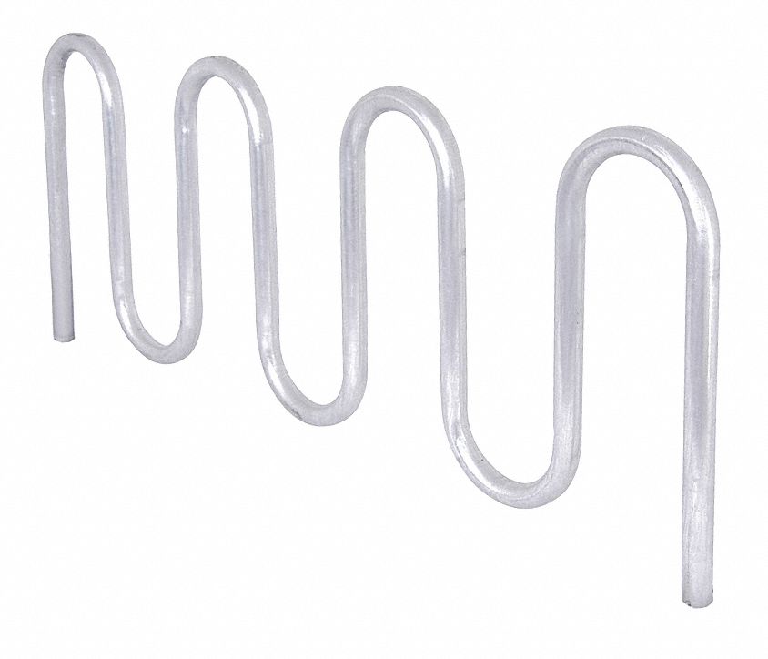 Bike Rack,Curved,9-Bike,87in,In-Ground - Grainger