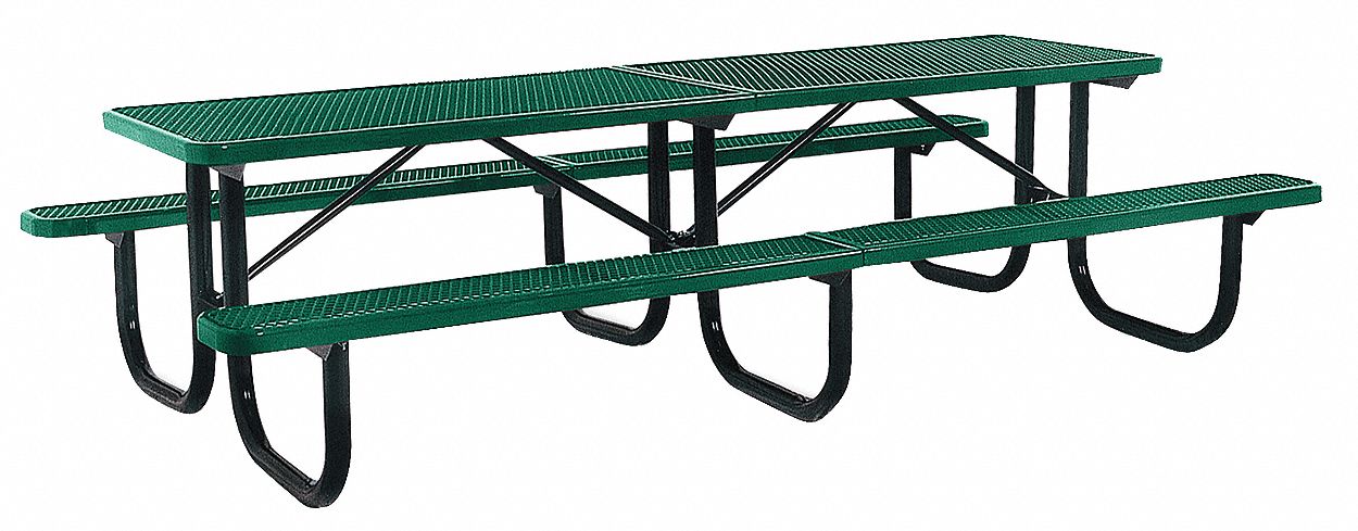 Ultrasite, Expanded Metal, Thermoplastic Coated, Shelter Table - 13r036 