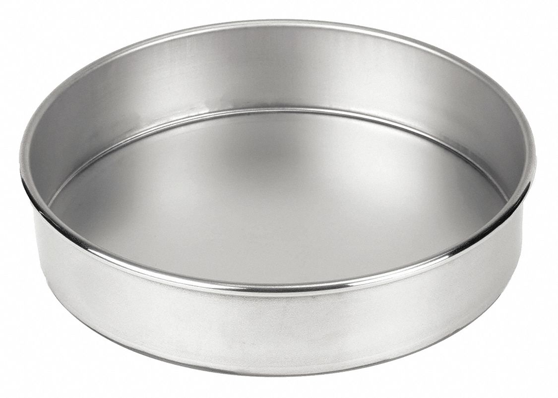 ADVANTECH TESTING PAN, 8 IN OVERALL DIAMETER, STAINLESS STEEL - 24263 ...