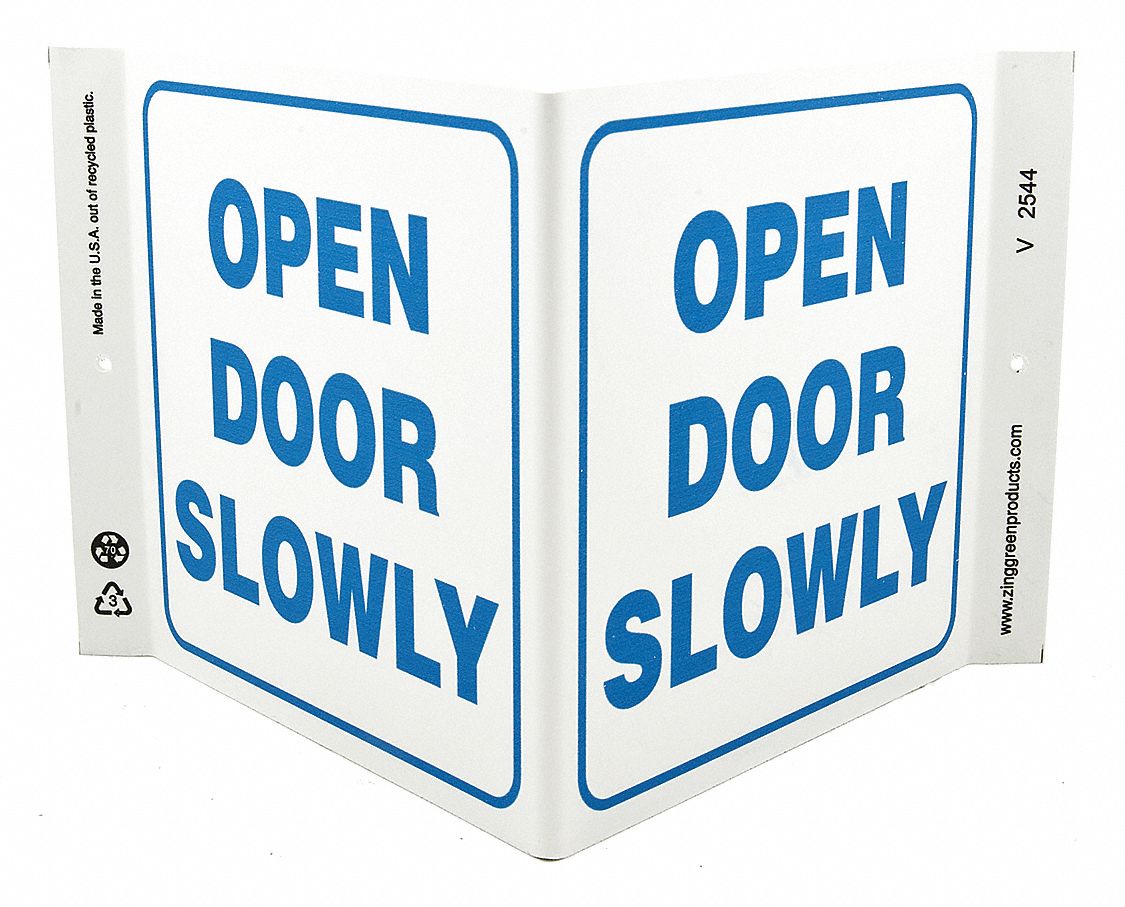 PANN EN V OPEN DOOR SLOWLY 7X12 PL