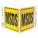 MSDS SIGN, MSDS, V-SHAPED, 7 IN HEIGHT, 12 IN WIDTH, PLASTIC, WITH MOUNTING HOLES, MOUNTING HOLES