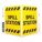 SPILL STATION SIGN, PLASTIC, 12 IN WIDTH, 7 IN HEIGHT, WITH MOUNTING HOLES, V-SHAPED