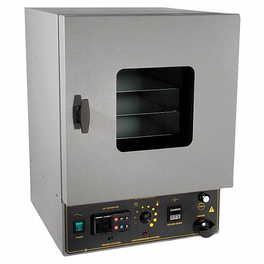Vacuum Oven: 10° to 220°, 4.5 Capacity (Cu.-Ft.), 26.5 in Overall Ht, 35 in Overall Wd