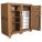 JOBSITE CABINET,60WX30DX60INH,TAN