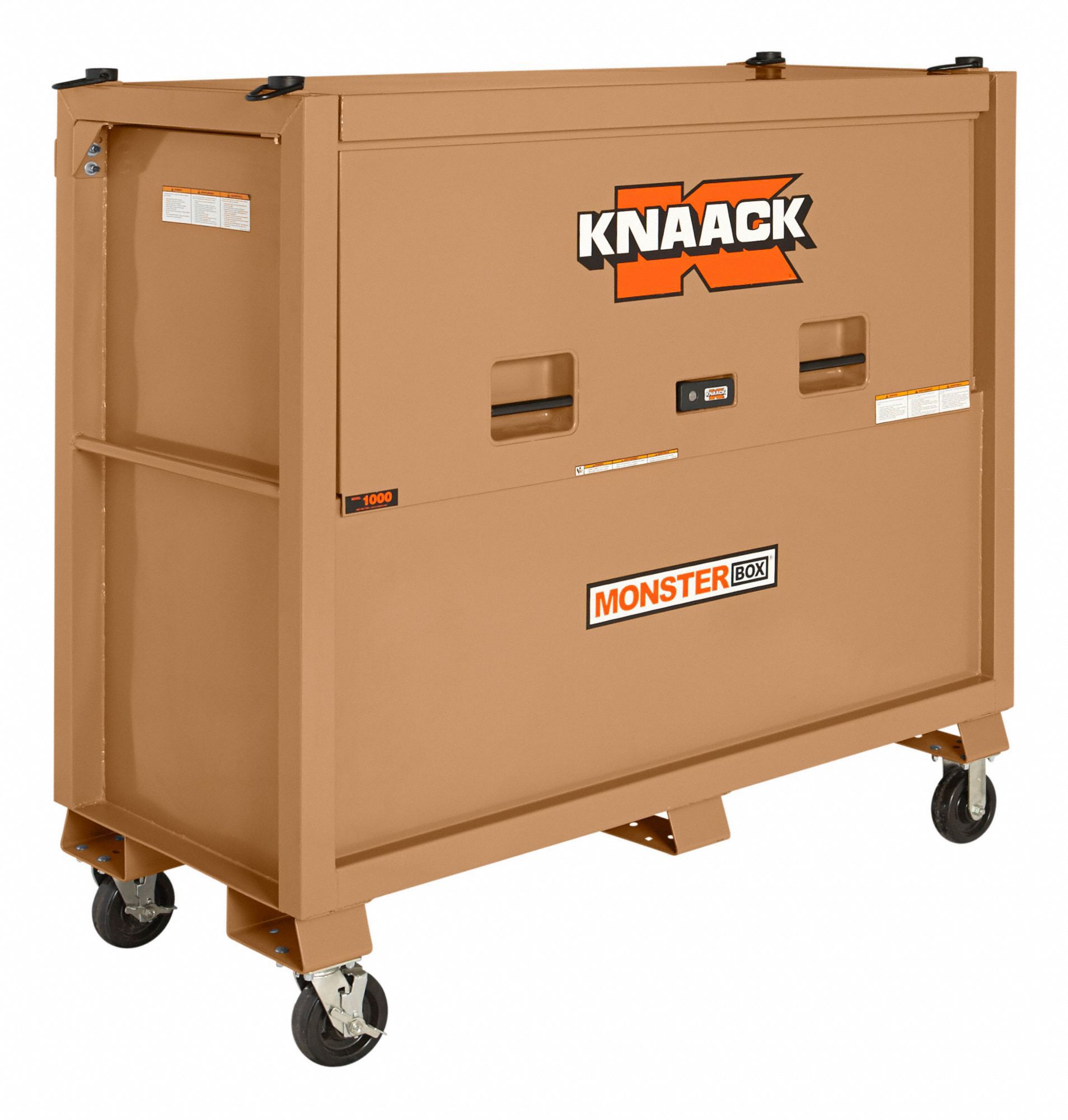 KNAACK 66 in Wd 30 in Dp 54 1/2 in Ht Piano-Style Jobsite Box